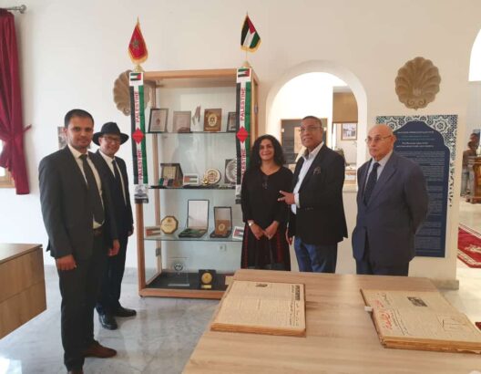 موخاريق يستقبل وفدا عن سفارة فلسطين ويؤكد التزام نقابته بالدفاع عن حقوق الفلسطينيين