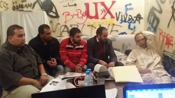 “التجديد الطلابي” في زيارة تضامن مع منجب