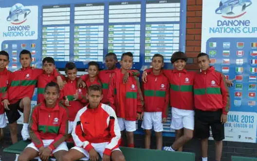 تأهل براعم المنتخب الوطني إلى ثمن نهائي كأس دانون بمراكش