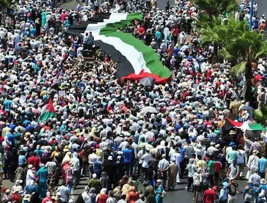 “جمعة غضب” أمام البرلمان تضامنا مع الشعب الفلسطيني