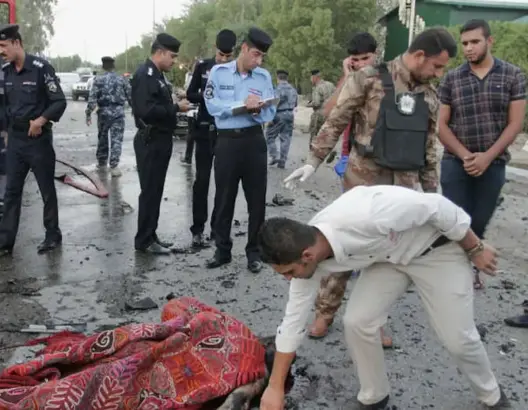 مقتل ستة أشخاص في هجوم انتحاري شمال بغداد