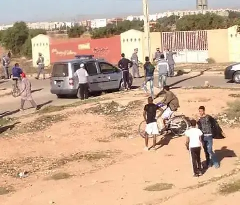 أعمال شغب بأكادير قبل مباراة الوداد والحسنية