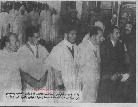 يوم هنأت البوليساريو الملك بالعيد (صورة)