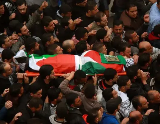 استشهاد فلسطيني برصاص قوات الاحتلال الإسرائيلي بالخليل