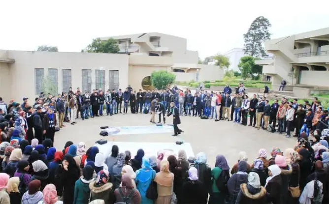 الاحتجاجات الطلابية تشتعل في عدد من الجامعات
