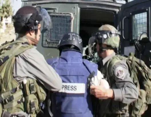 أكثر من 450 انتهاكا صهيونيا ضد الإعلاميين بفلسطين خلال أكتوبر