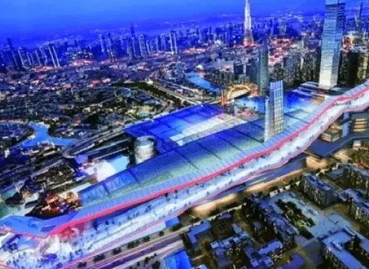 أبو ظبي تبني أكبر حديقة ثلجية بالعالم في 2018
