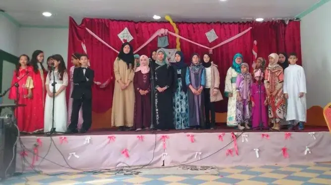 أطفال “الرسالة” بتطوان يحتفون بالمولد النبوي