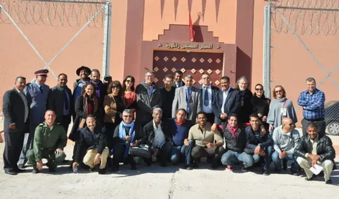 فنانون يدخلون الفرحة على نزلاء السجن المحلي بزاكورة