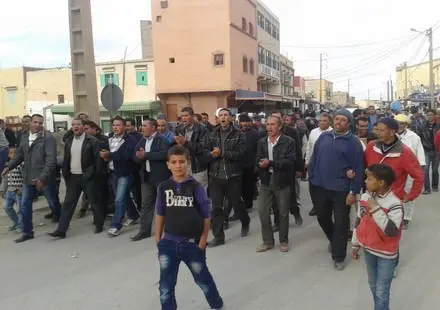 سكان مريرت يخرجون في مسيرة حاشدة بسبب القتل