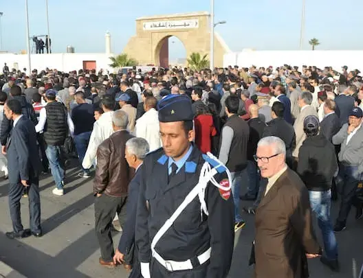 تشييع جنازة زليخة نصري بحضور ولي العهد والأمير رشيد