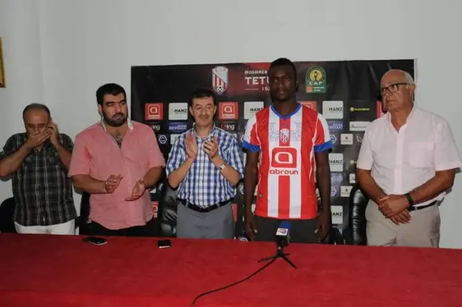 المغرب التطواني يفسخ عقد اللاعب الزامبي أرون كاتيبي بالتراضي