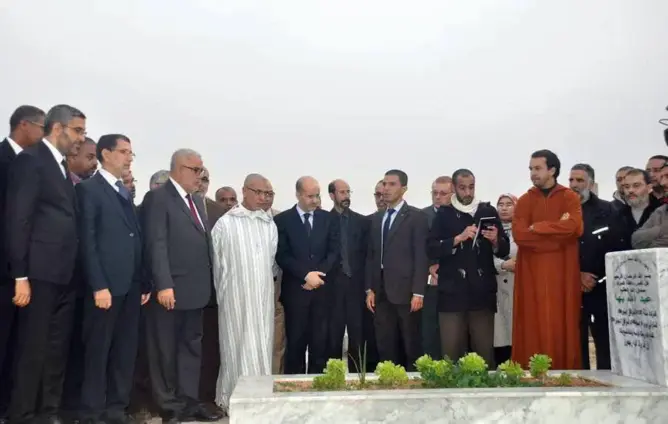 قيادة المصباح تزور قبر بها وتشرح سبب عدم تخليد ذكرى رحيله