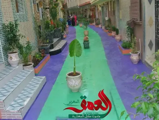 “ثورة” تزيين أحياء طنجة تكسيها رداءً أندلسيا غير مسبوق (صور)