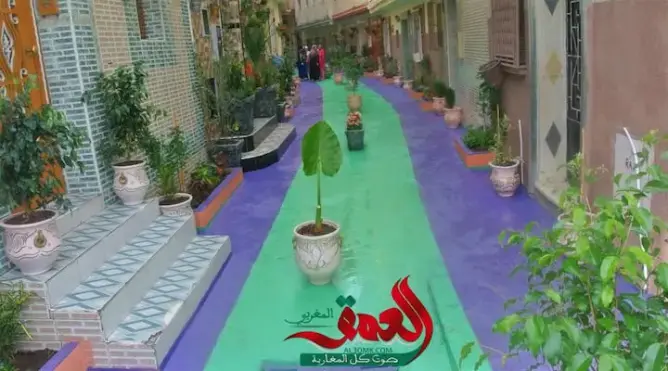 “ثورة” تزيين أحياء طنجة تكسيها رداءً أندلسيا غير مسبوق (صور)