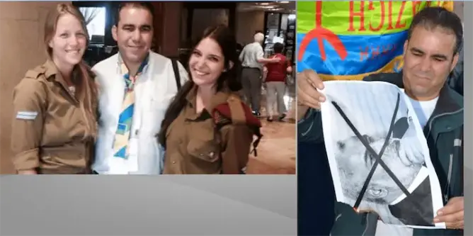 انتقادات واسعة لناشط داعم للصهيونية أحرق صورة ابن كيران