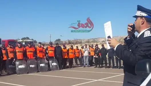استعدادات أمنية كبيرة بأكادير لمباراة الحسنية والرجاء