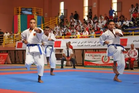 3 ميداليات للمغرب في اليوم الأول من الدوري الدولي للكراطي بمصر