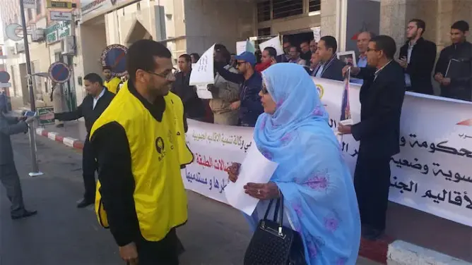 أبلاضي بعد توسطها للمتدربين للقاء ابن كيران: يخوضون معركة بالوكالة