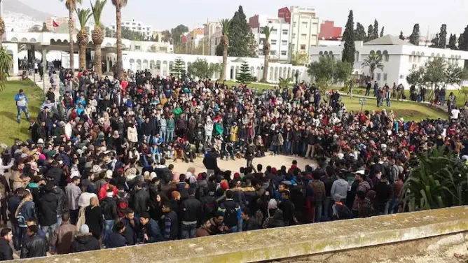 احتقان بكلية العلوم بتطوان بعد تدخل الأمن