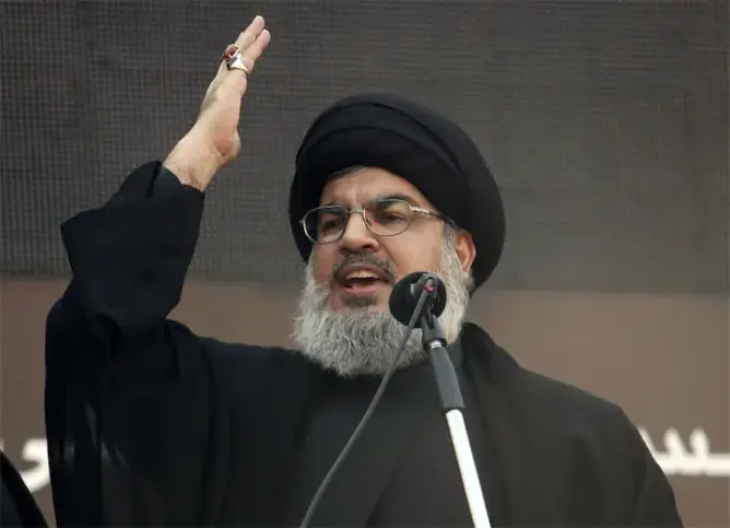 نصر الله: السنة حلفاء إسرائيل ونحن وسوريا عمود المقاومة