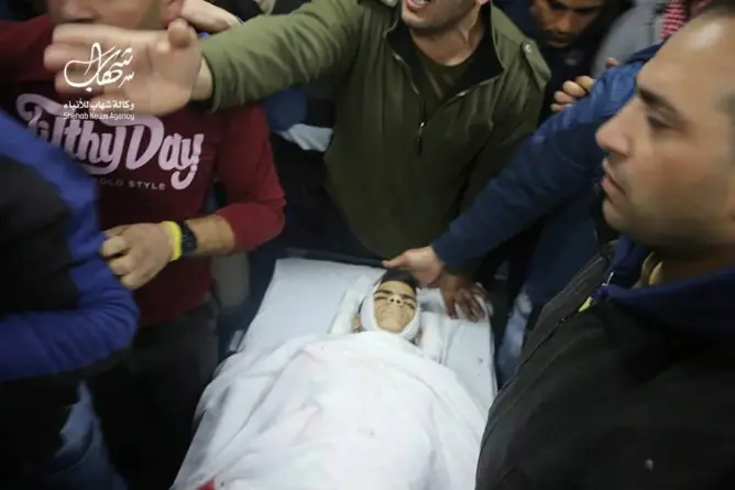 استشهاد فتى فلسطيني برصاص الاحتلال في الخليل