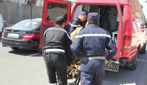 شاحنة تصدم أم وطفليها على متن دراجة نارية بمراكش