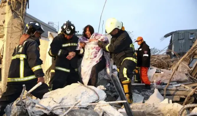 مقتل 18 شخصا في زلزال بتايوان