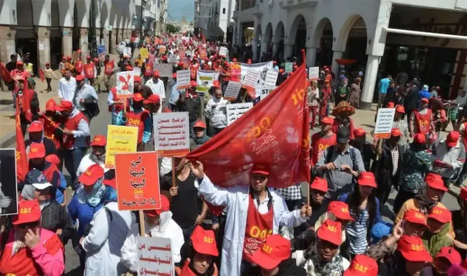 بعد إلحاق مسؤولها بالمكتب المركزي للبام.. ODT تدعو للاحتجاج ضد الحكومة