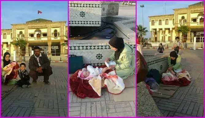 الحكم على رب الأسرة المتشردة ببرشيد بـ 3 أشهر موقوفة التنفيذ