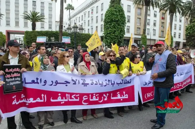 نقابيون يحتجون أمام البرلمان ضد “إصلاح التقاعد”