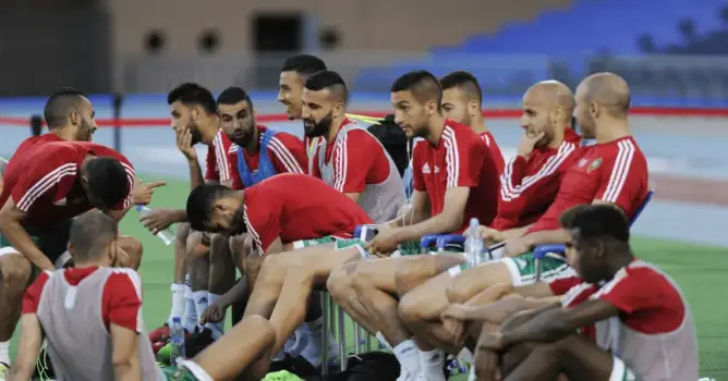 الأسود استعدوا لموقعة مراكش والإصابة تحرم بنعطية من المشاركة