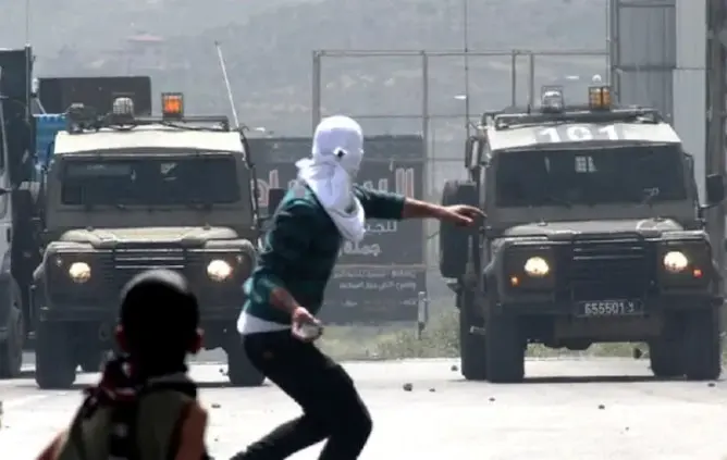 إصابة فلسطينيين في مواجهات مع الاحتلال برام الله