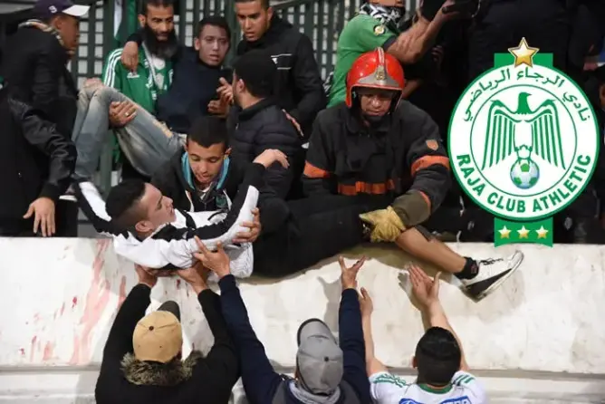 عقوبات قاسية ضد الرجاء على إثر شغب السبت الأسود
