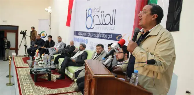 نشطاء مغاربة وأجانب يحذرون من مخطط تقسيم الدول المغاربية (صور)