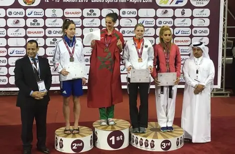 تتويج المغرب بميدالية ذهبية للتايكوندو بقطر