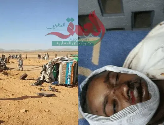 فاجعة .. قتيل و30 جريحا إثر انقلاب شاحنة تقل تلاميذ بتنغير