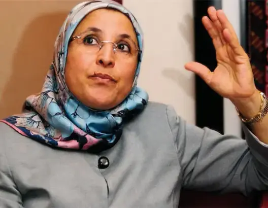 حسناء أبو زيد تدافع عن الحقاوي وتقول إنها مع الكوطا في أفق الإلغاء