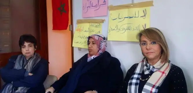 طبيبات يضربن عن الطعام أمام مديرية “ابن سينا” بالرباط في يومهن العالمي