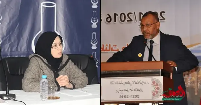 إدعمار يكرم نائبته في عيد المرأة ويتنازل لها عن مهامه الرئاسية