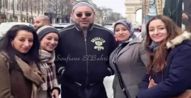 هذه أبرز صور الملك مع مغاربة أثناء زيارته لفرنسا (صور)