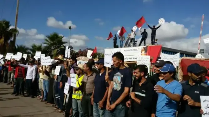 والي البيضاء يدعو لوقف احتجاج عمال “مغرب ستيل”