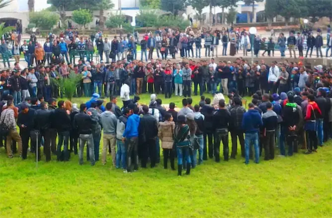 هيئة طلابية تدعو لإقالة مدير الحي الجامعي بفاس بعد تعرض طالبة لمحاكمة “داعشية”