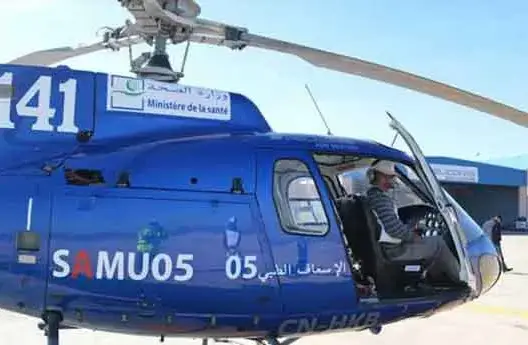 بعد سنة.. المروحية الطبية تسجل 57 تدخلا بالأقاليم الجنوبية