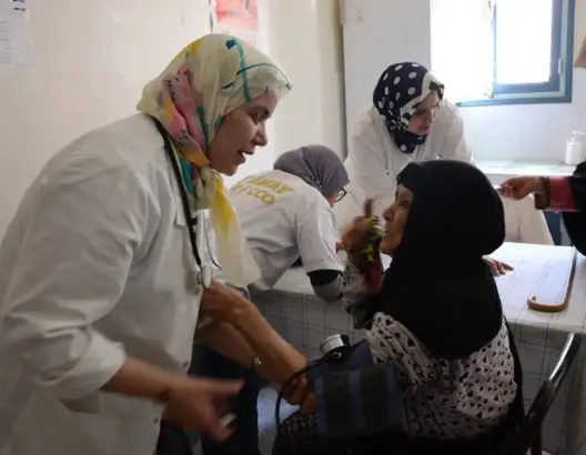 700 مستفيد من قافلة تضامنية بجماعة أفرا بزاكورة