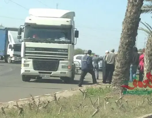 فظيع .. شاحنة ذات ترقيم دولي تهشم جمجمة شاب بآيت ملول
