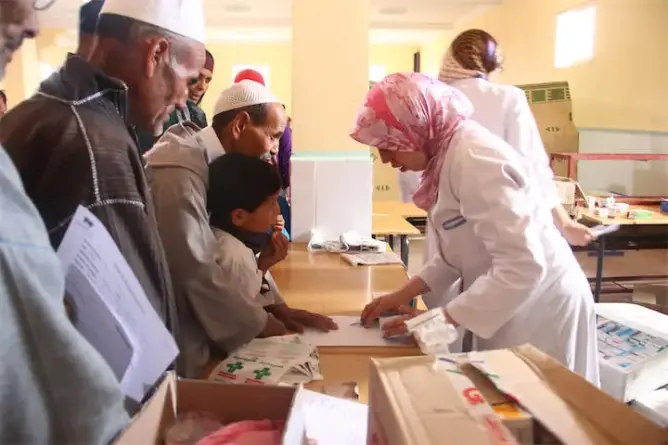 “الإسيسكو” ومؤسسة الوليد للإنسانية في قافلة طبية بإقليم أزيلال