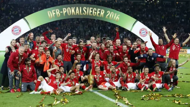 بايرن ميونيخ يحرز لقبه الـ18 في كأس ألمانيا