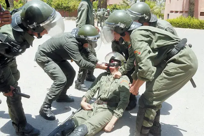4 اعتقالات بينهم طالبة وأزيد من 37 مصابا في أحداث جامعة مراكش