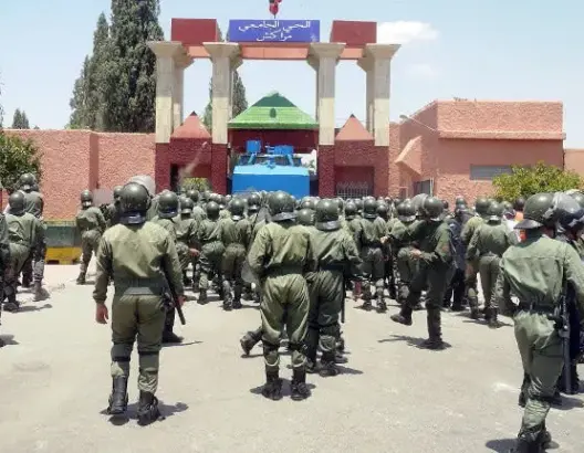 مواجهات عنيفة بين الأمن ومحتجين على تأخر المنحة بجامعة مراكش